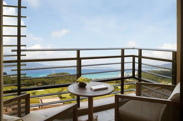 ザ・リッツ・カールトン沖縄　客室（デラックス ルーム ダブルベッド 2 台 禁煙 ベイビュー (High floor)）